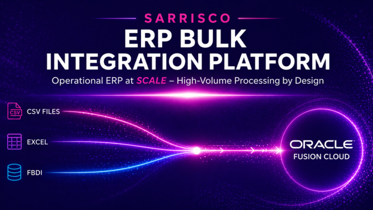 ERP Bulk Load Platform