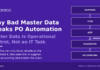 Why Bad Master Data Breaks Purchase Order Automation